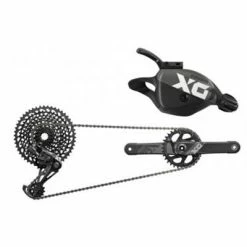 GROUPE SRAM X01 EAGLE DUB 12V NOIR/ BLANC