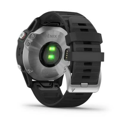 MONTRE GARMIN FENIX 6S SOLAR SILVER BRACELET NOIR 2 MONTRE GARMIN FENIX 6S SOLAR SILVER BRACELET NOIR – Image 2