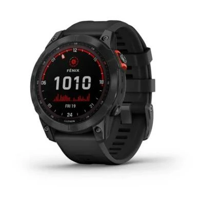 Montre GPS GARMIN FENIX 7S SOLAR Gray Bracelet Noir 2 Montre GPS GARMIN FENIX 7S SOLAR Gray Bracelet Noir – Image 2