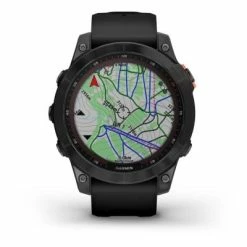 Montre GPS GARMIN FENIX 7S SOLAR Gray Bracelet Noir 11 Montre GPS GARMIN FENIX 7S SOLAR Gray Bracelet Noir -Composants, périphériques de vélo de route Soldes Magasin SOLAR2 big