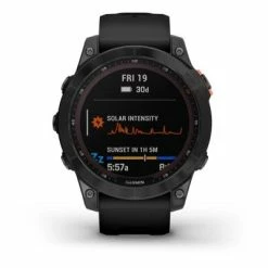 Montre GPS GARMIN FENIX 7S SOLAR Gray Bracelet Noir 13 Montre GPS GARMIN FENIX 7S SOLAR Gray Bracelet Noir -Composants, périphériques de vélo de route Soldes Magasin SOLAR4 big
