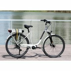 Vélo électrique Rock Machine City Ride E100SD 400Wh Silver 7 Vélo électrique Rock Machine City Ride E100SD 400Wh Silver -Composants, périphériques de vélo de route Soldes Magasin VAE Cityride 400 Wh silver big