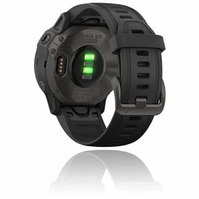 Montre Garmin Fenix 6 Pro Gray Noire Bracelet Noir 5 Montre Garmin Fenix 6 Pro Gray Noire Bracelet Noir – Image 5