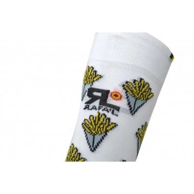 RAFA'L Chaussettes Hautes Rafal Funny Frite Carbone 43/46 2 RAFA'L Chaussettes Hautes Rafal Funny Frite Carbone 43/46 – Image 2