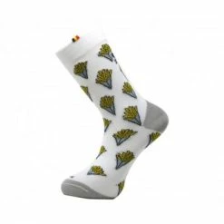 RAFA'L Chaussettes Hautes Rafal Funny Frite Carbone 43/46