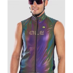 Gilet ALE De Vélo Iridescent Guscio -Composants, périphériques de vélo de route Soldes Magasin giletguscio3 z