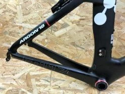 Kit Cadre ARGON 18 E-117 TRI Taille M Black -Composants, périphériques de vélo de route Soldes Magasin kit cadre argon 18 triathlon E 117 profil big