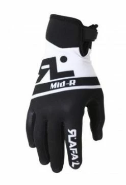 Gants De Vélo Rafa'l MID-R Noirs Et Blancs