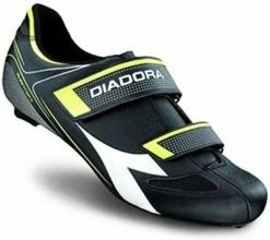 Chaussures Vélo De Route Diadora Phantom II Noire Jaune