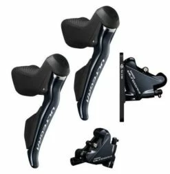 Mini Groupe Shimano Ultegra Di2 à Disc R8070 -Composants, périphériques de vélo de route Soldes Magasin poignees velo route shimano ultegra di2 r8070 11v avec etriers big