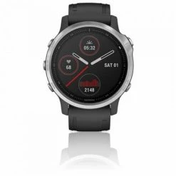 Garmin Montre GPS De Sport Fenix 6S Silver Noir, Bracelet Noir -Composants, périphériques de vélo de route Soldes Magasin rtrtrtrt z